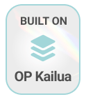 Built on the OP Kailua stack badge